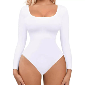 Ofertă 1+1 Bodysuit Modelator cu Mânecă Lungă RunwayShape